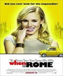 when in rome movie poster image